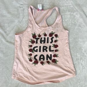 FREE w/Bundle Pink Tank Top 'This Girl Can'